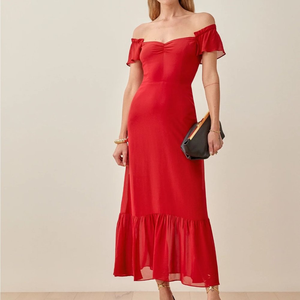 Reformation Butterfly Dress